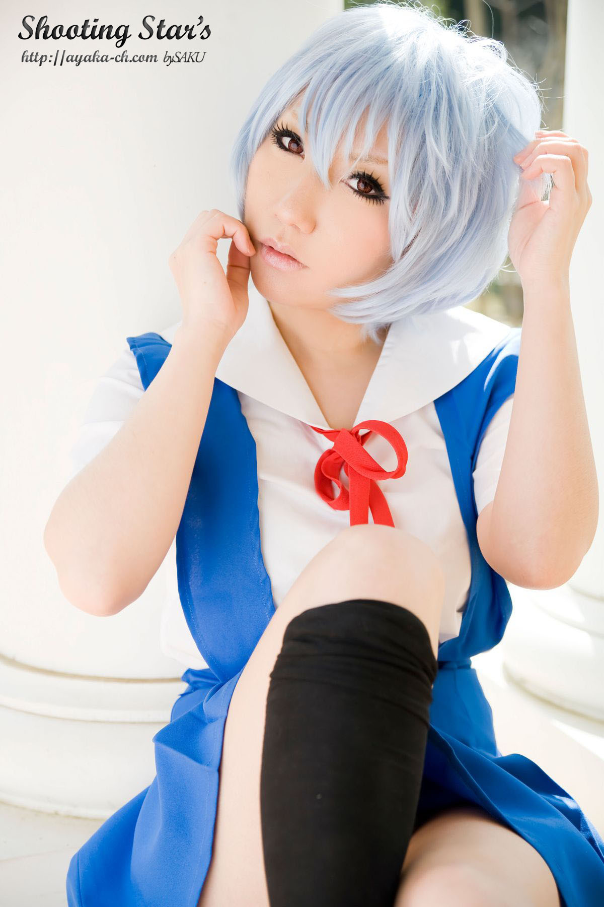 [Cosplay] 2013.03.26 Evangelion - Big Tits Rei Ayanami 1